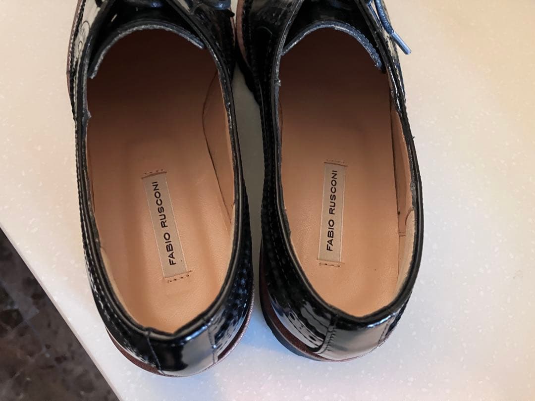 新品　ファビオルスコーニ　レースアップシューズ　38