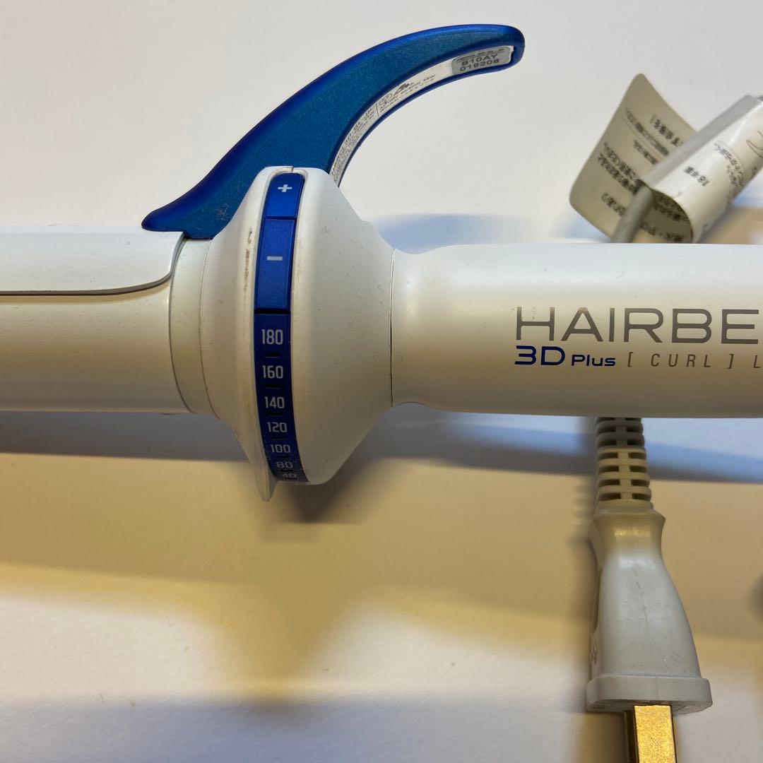 ヘアアイロン HAIRBEAURON 3D Plus Curl L 34mm