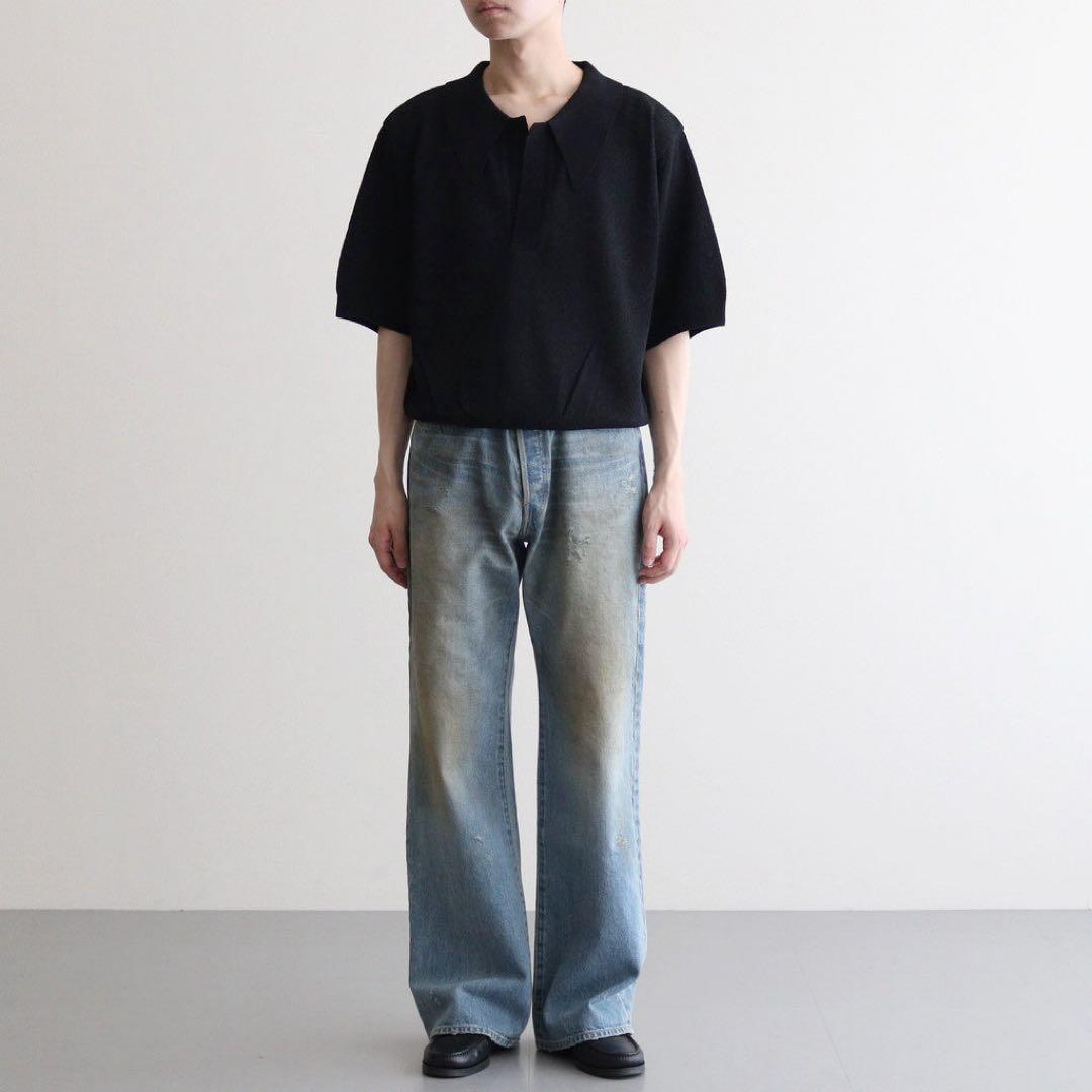 25ss SUGARHILL GIMA KNIT POLO SHIRTS シャツ