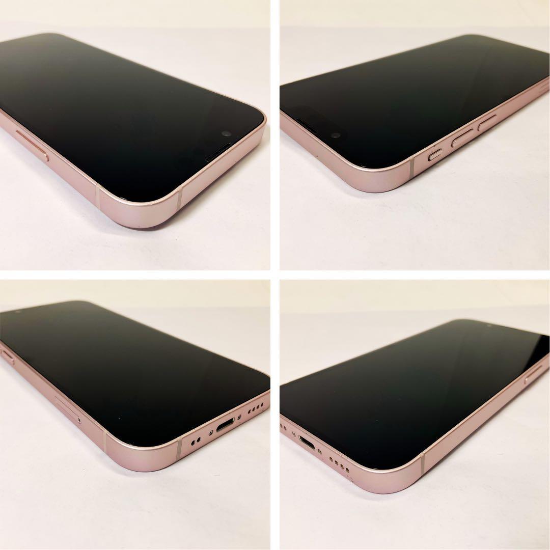 美品iPhone13mini 128GB新品電池100% ピンク