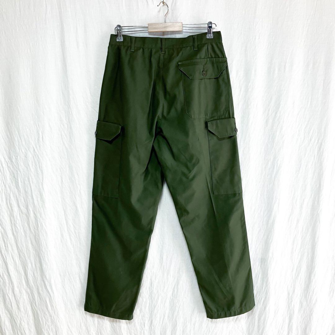 良品 スウェーデン軍 M59 ミリタリー カーゴパンツ C48 W34 ユーロ