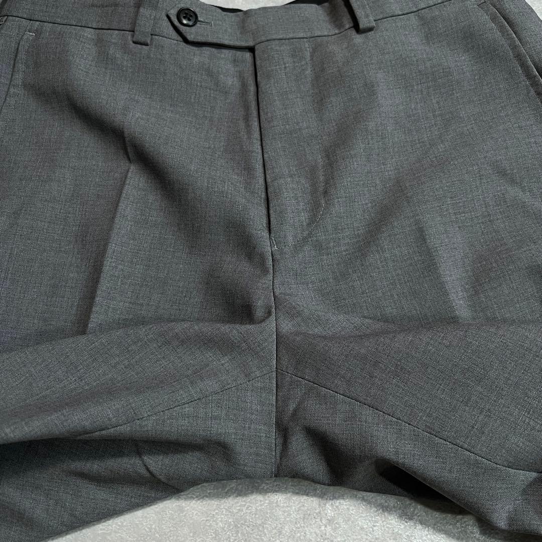 【極美品】ブルックスブラザーズ トレーニョ1900ウールスラックス グレーw31