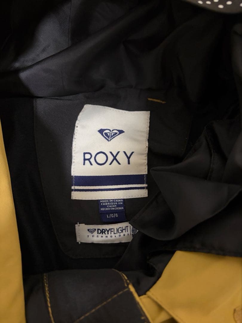 週末セール ROXY スノーボードウェア上下セット レディース(L)