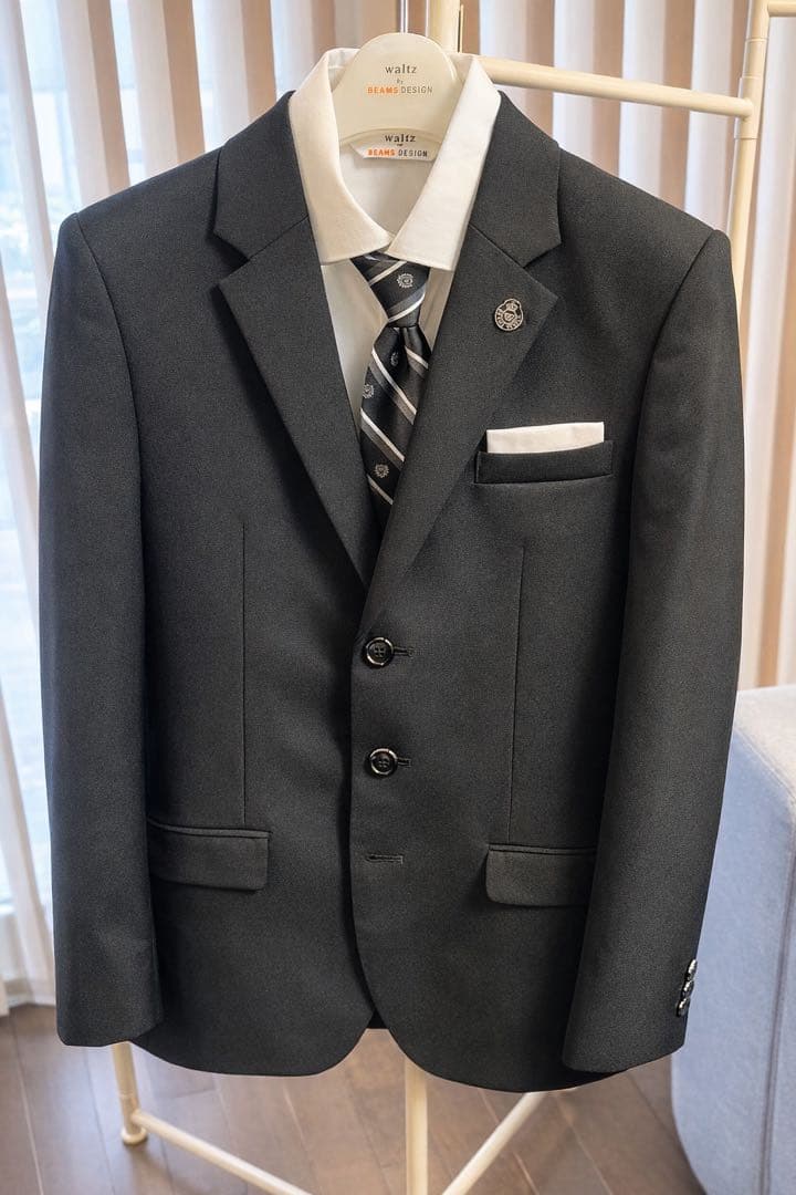 BEAMS DESIGN 170フォーマルスーツ4点 卒業式 男の子 美品