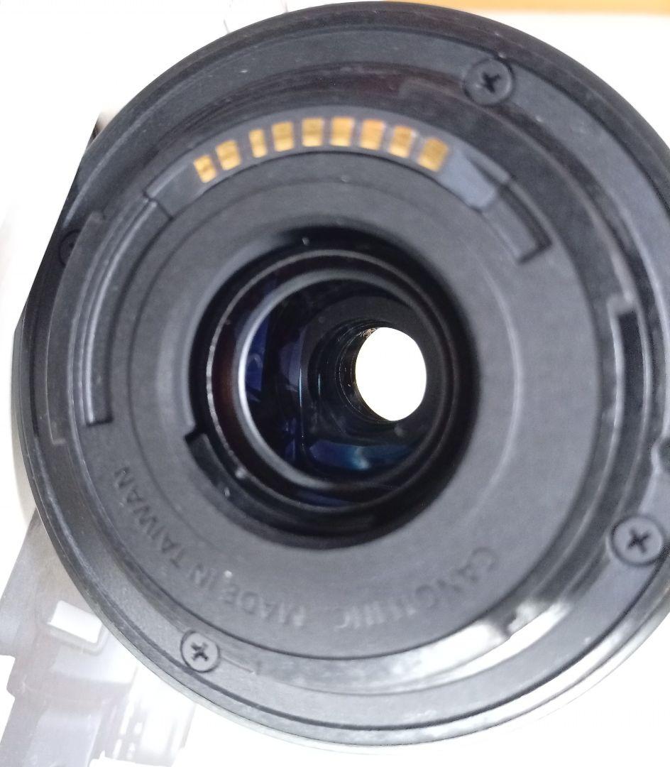 CANON Kiss M Wレンズ 15-45mm　55-200mm 美品箱付!