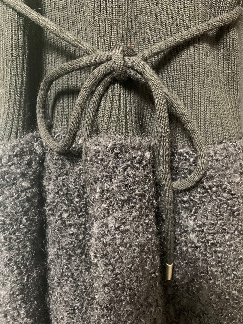 バーバリーブルーレーベル ニットワンピース ブラック