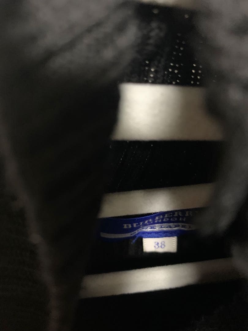 バーバリーブルーレーベル ニットワンピース ブラック