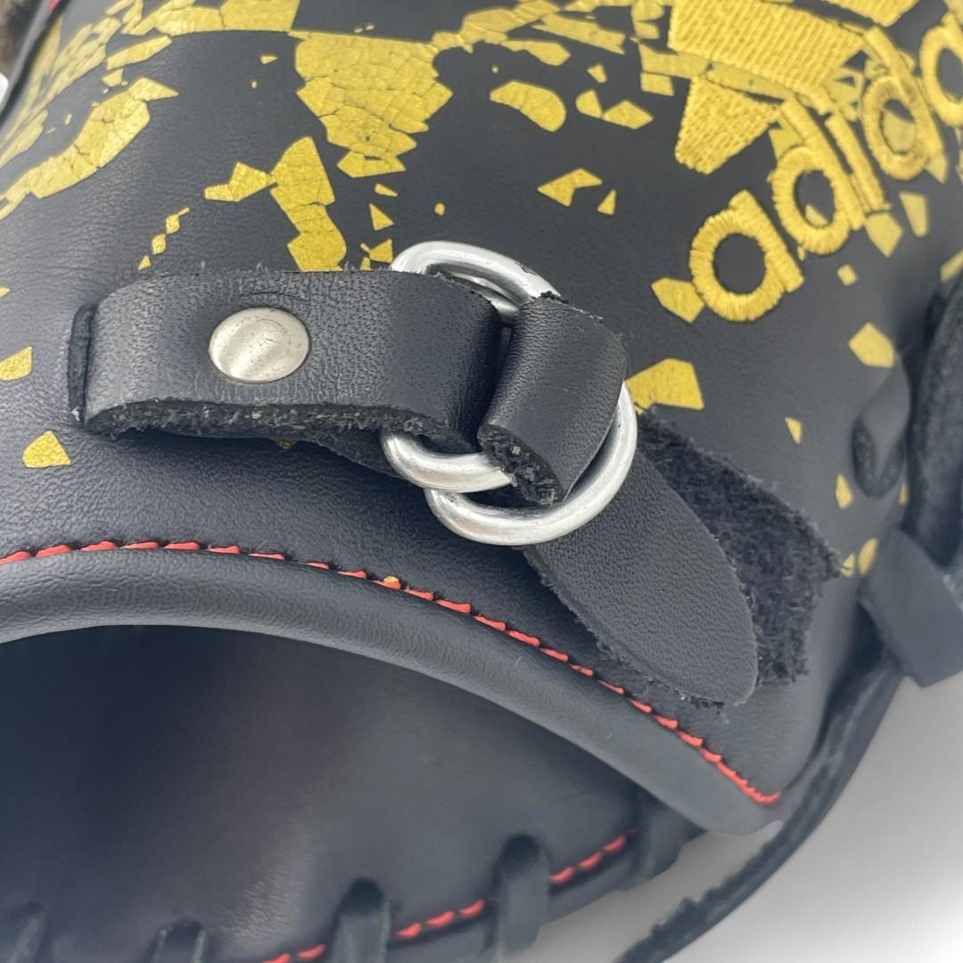 【adidas 】軟式キャッチャーミット 黒/金