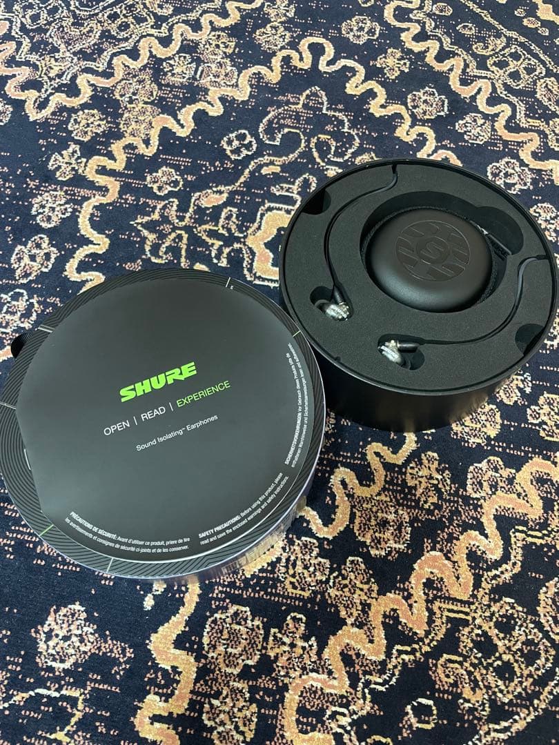 SHURE AONIC4 高遮音性 有線イヤフォン SE42HYBK+UNI-A