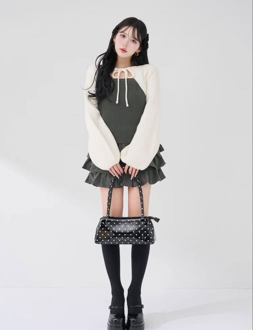 ティアードフリルミニワンピース darich