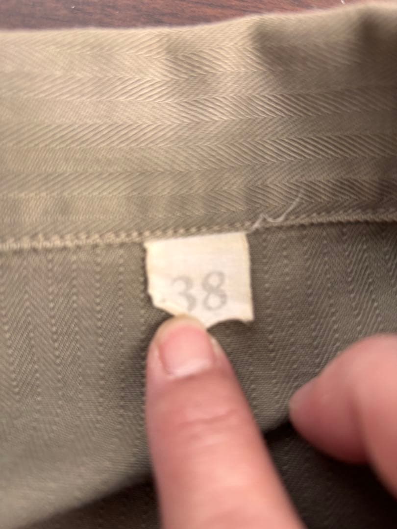 Pherrow's USMC カスタムミリタリージャケット オリーブ　サイズ38