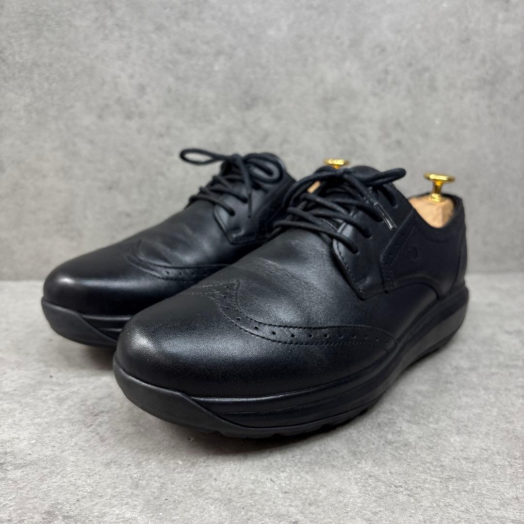 未使用級！Joya ジョーヤ　ウィングチップ コンフォート　厚底レザーシューズ