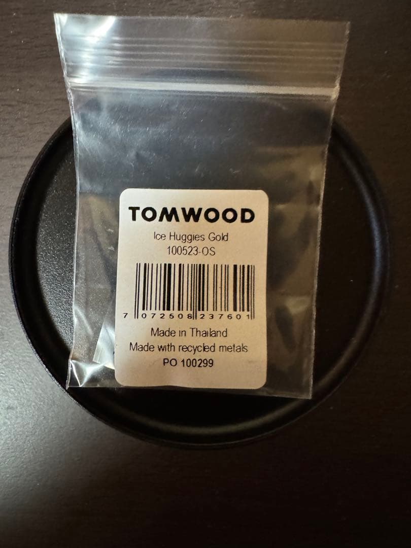 【TOM WOOD】トムウッド Ice Huggies Gold ピアス 片耳