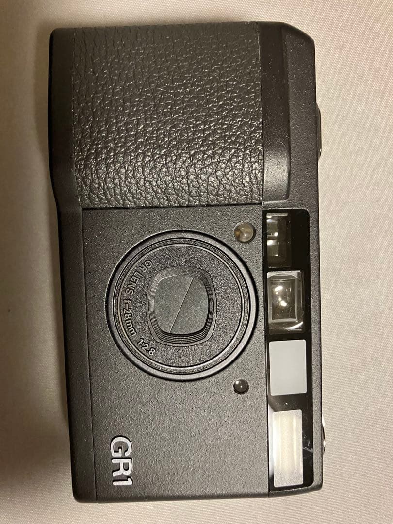 RICOH GR1 フィルムカメラ 純正ボトムケース付き