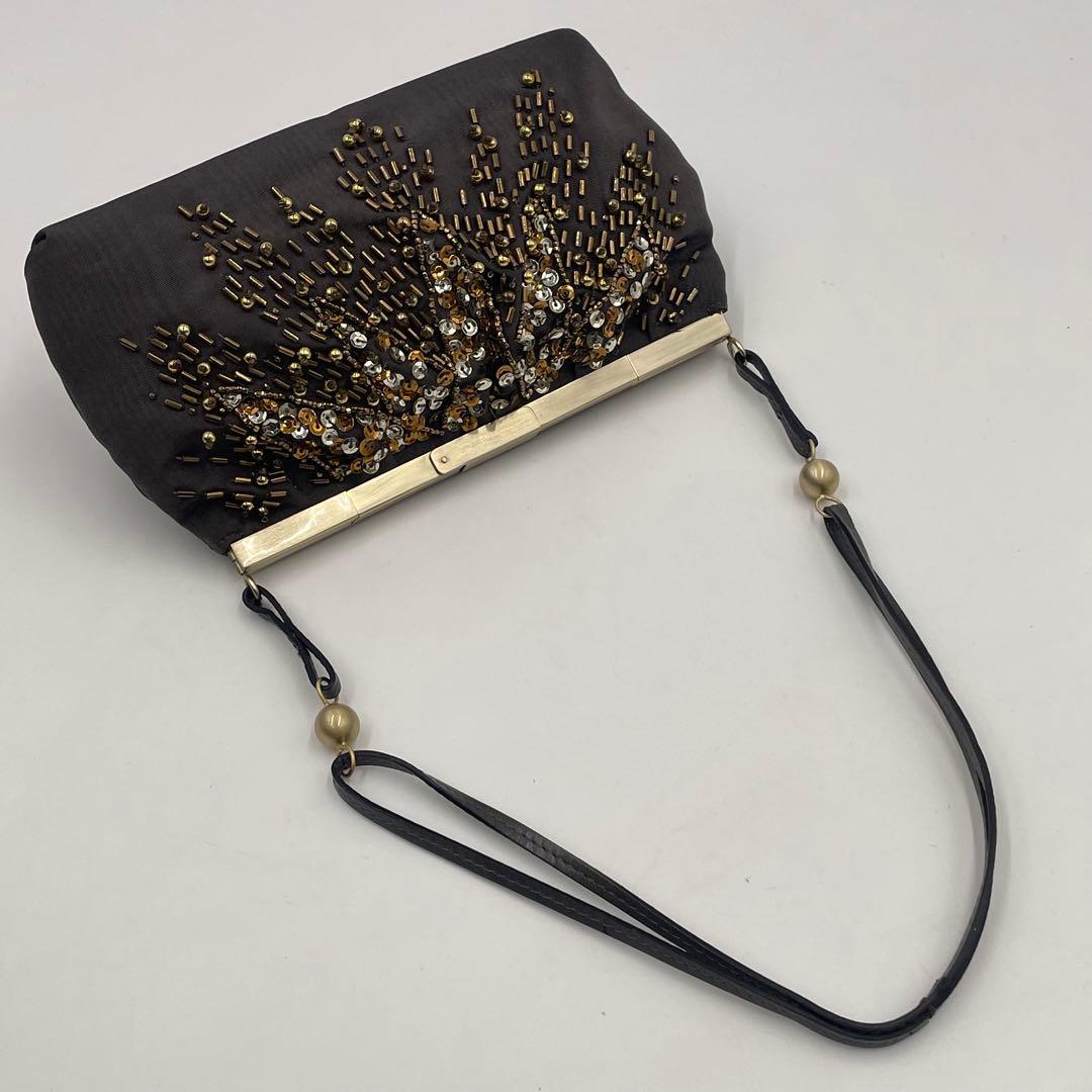 ボッテガ アクセサリーポーチ ビジュ スパンコール パーティーバッグ