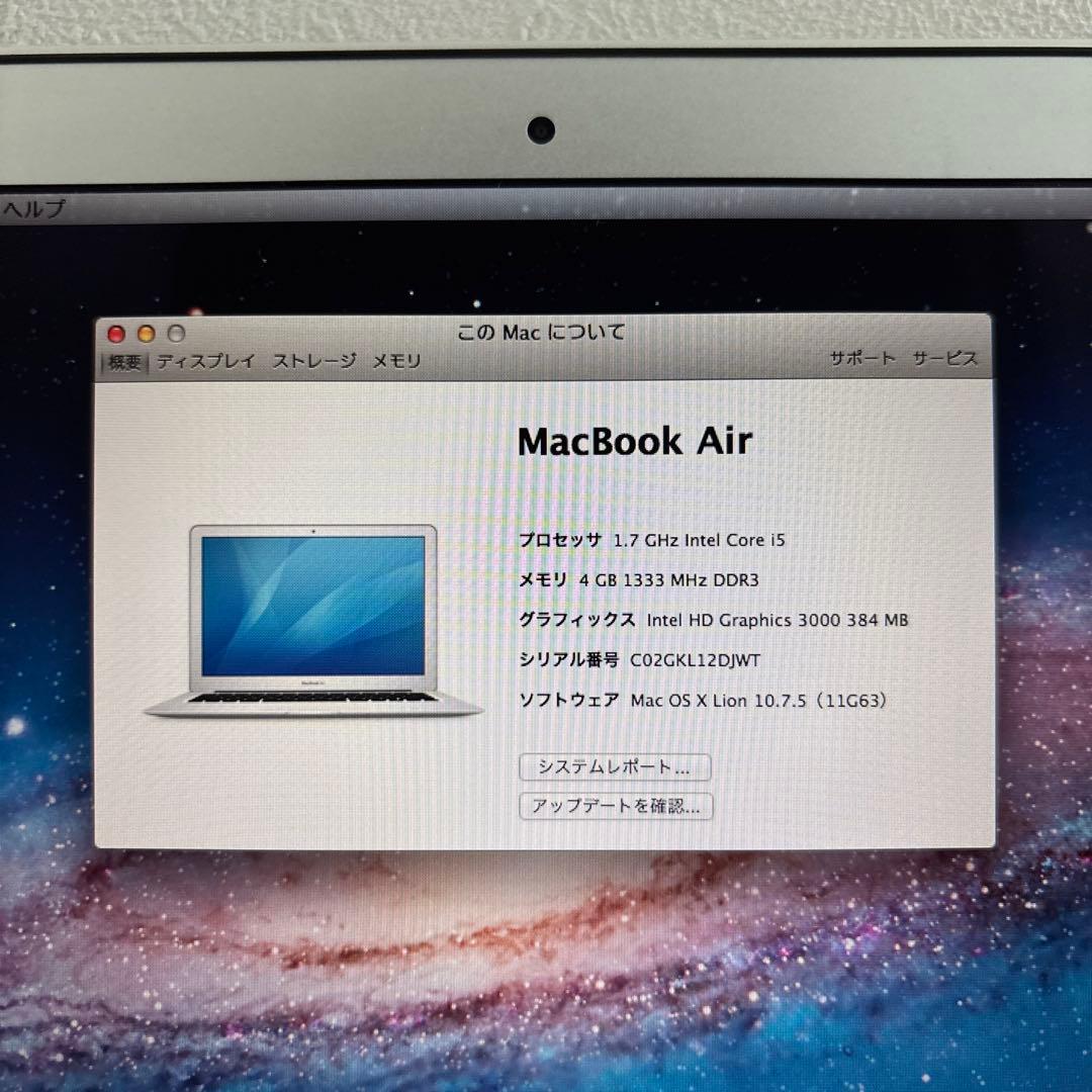 MacBook本体 MacBook Air 13.3 MC965J/A