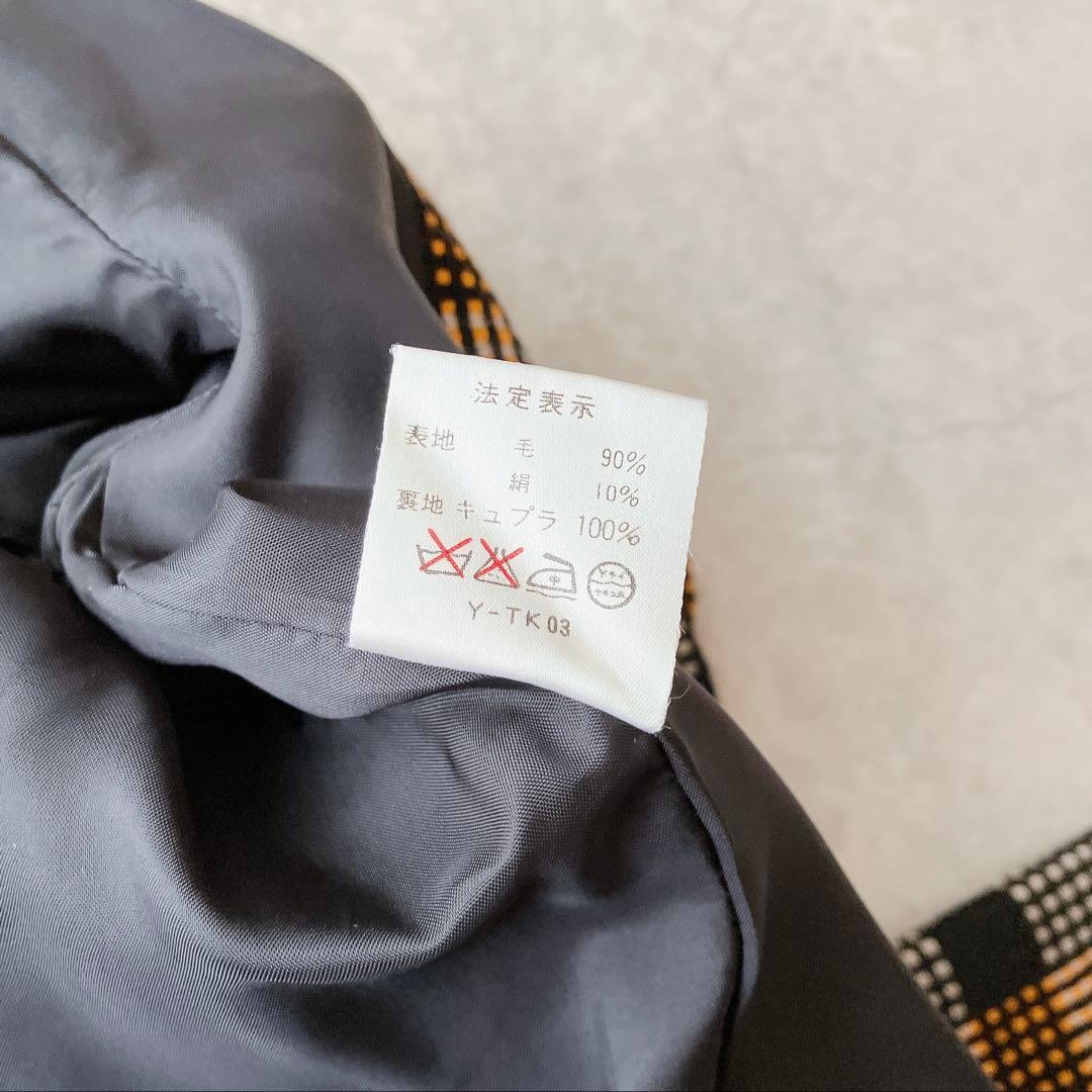 Vintage Miss Dior チェック柄 ダブルブレストジャケット ウール