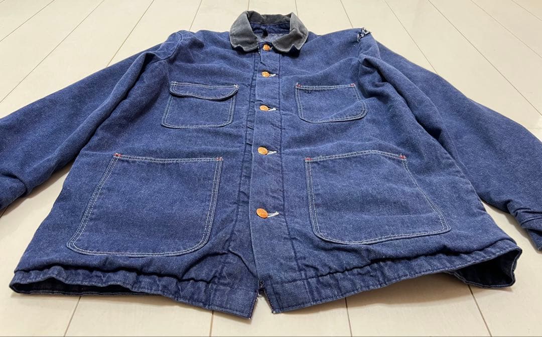 BLUEBELL 42 ヴィンテージ デニム カバーオール 60s70s USA