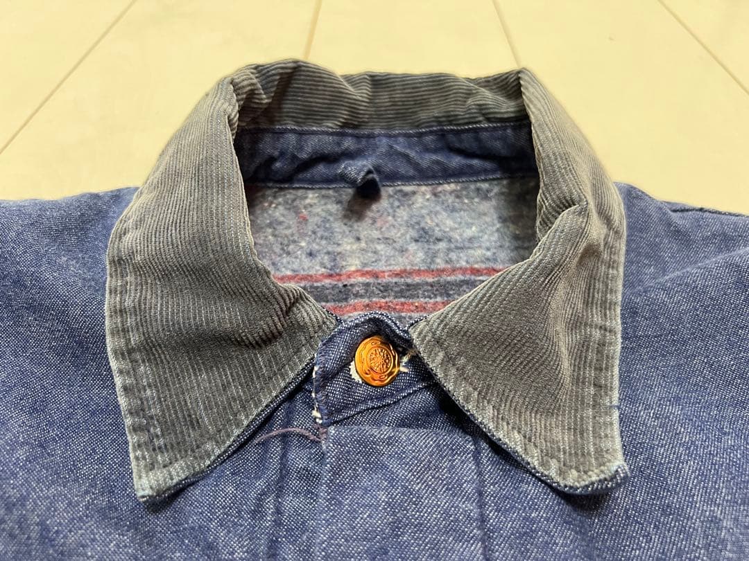 BLUEBELL 42 ヴィンテージ デニム カバーオール 60s70s USA