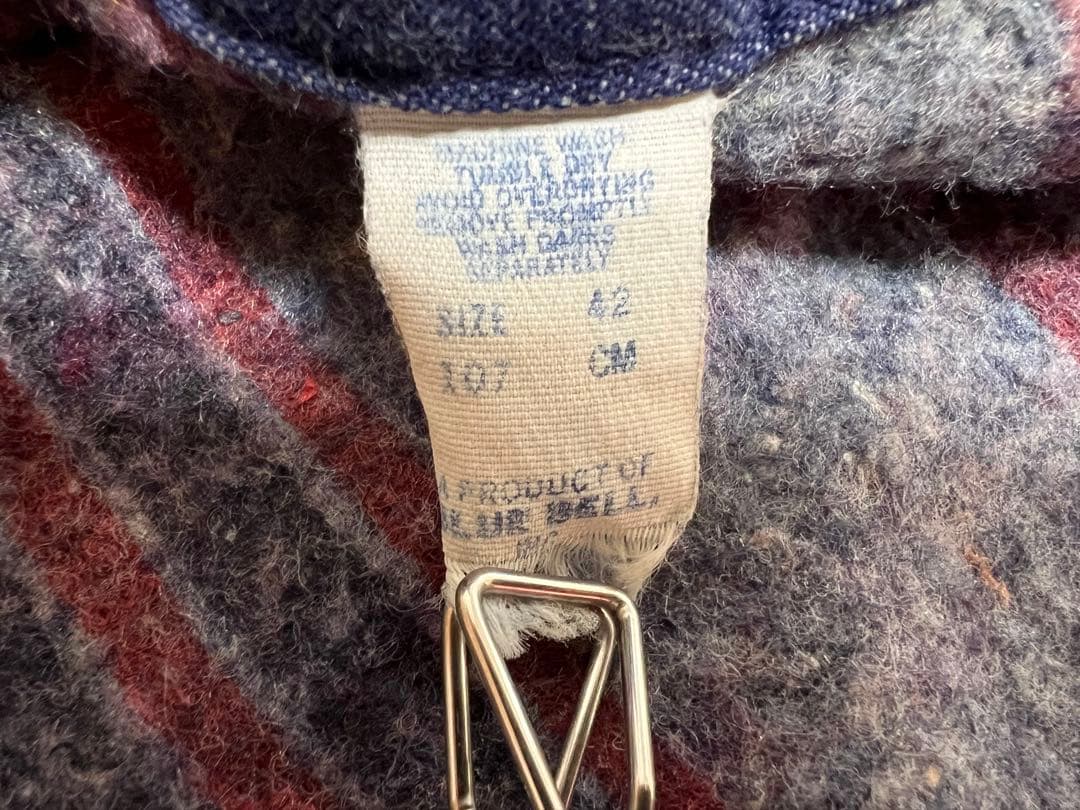 BLUEBELL 42 ヴィンテージ デニム カバーオール 60s70s USA