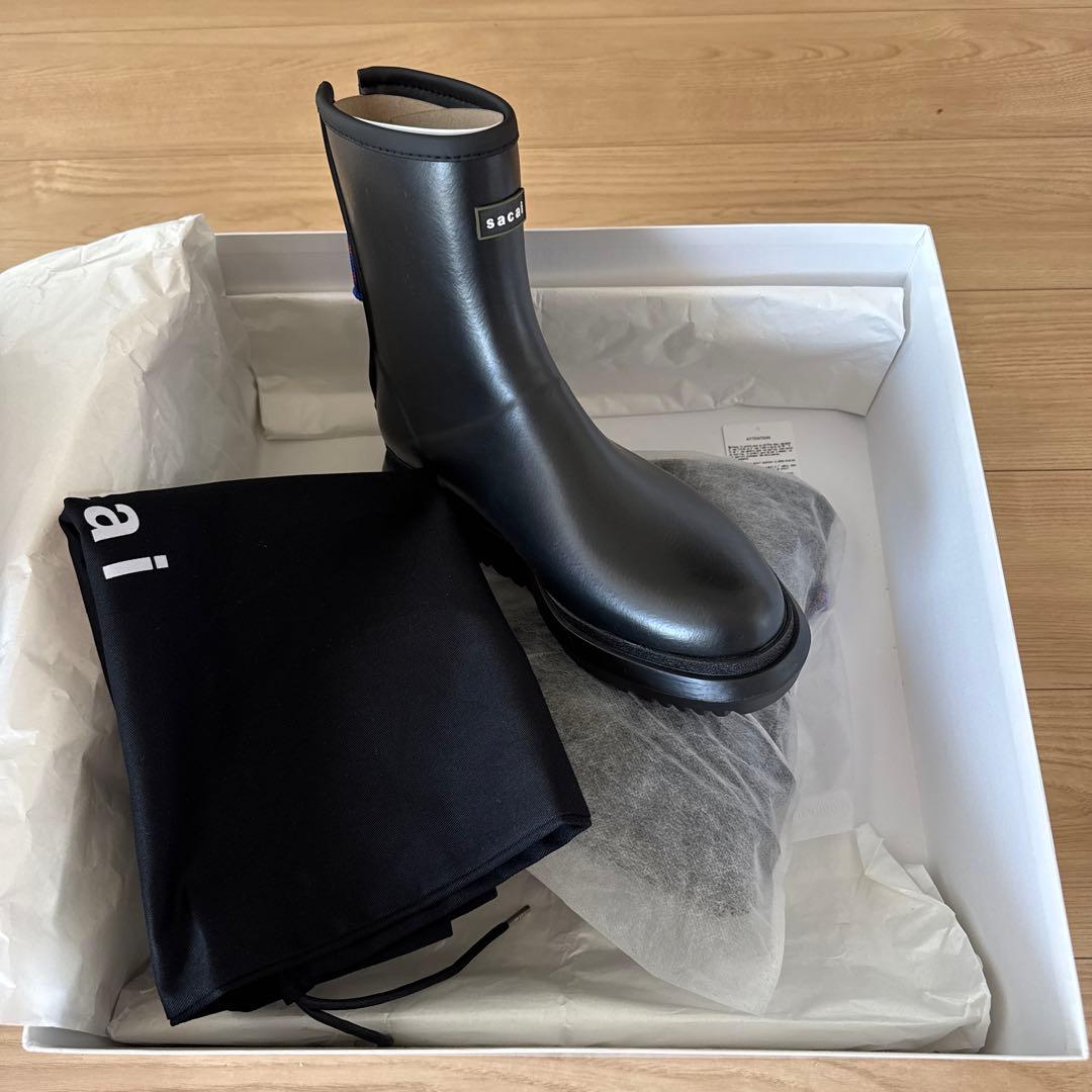 新品25AW Sacai Rubber Boots Lサイズ ラバーブーツ