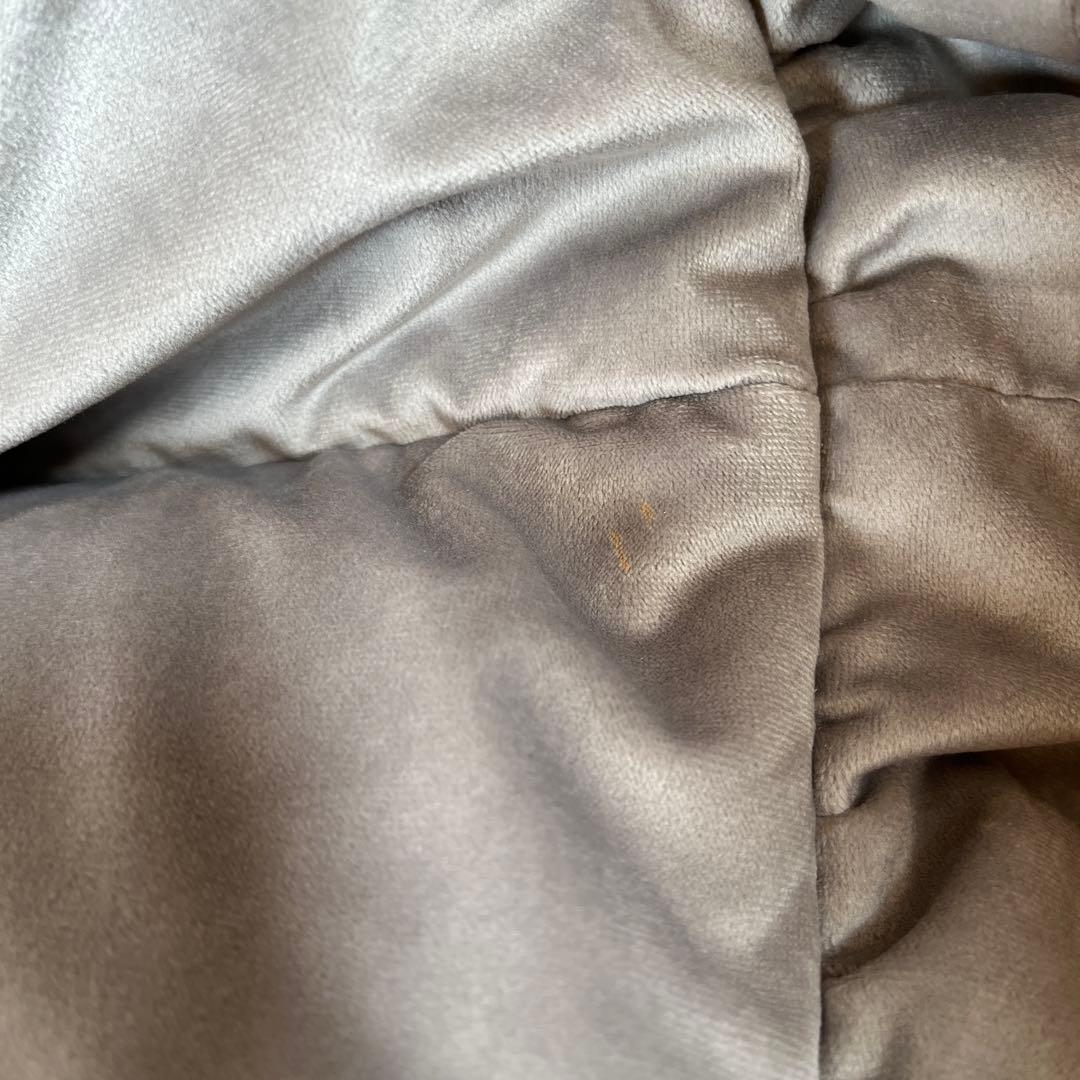 【引き取り限定】Francfranc カラン 【美品】フロアソファーグレー