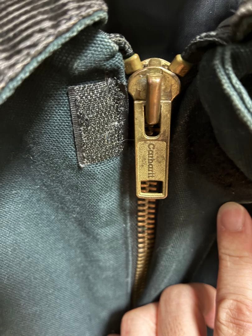 USA製　カーハート トラディショナルジャケット デトロイトジャケット　ブラック