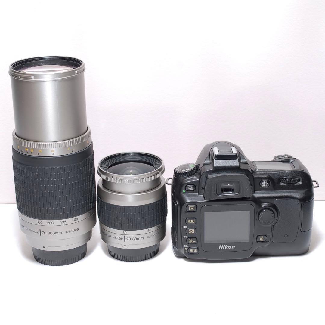 ✨スポーツ撮影OK✨Nikon D50✨ダブルレンズ✨超望遠レンズ✨希少モデル