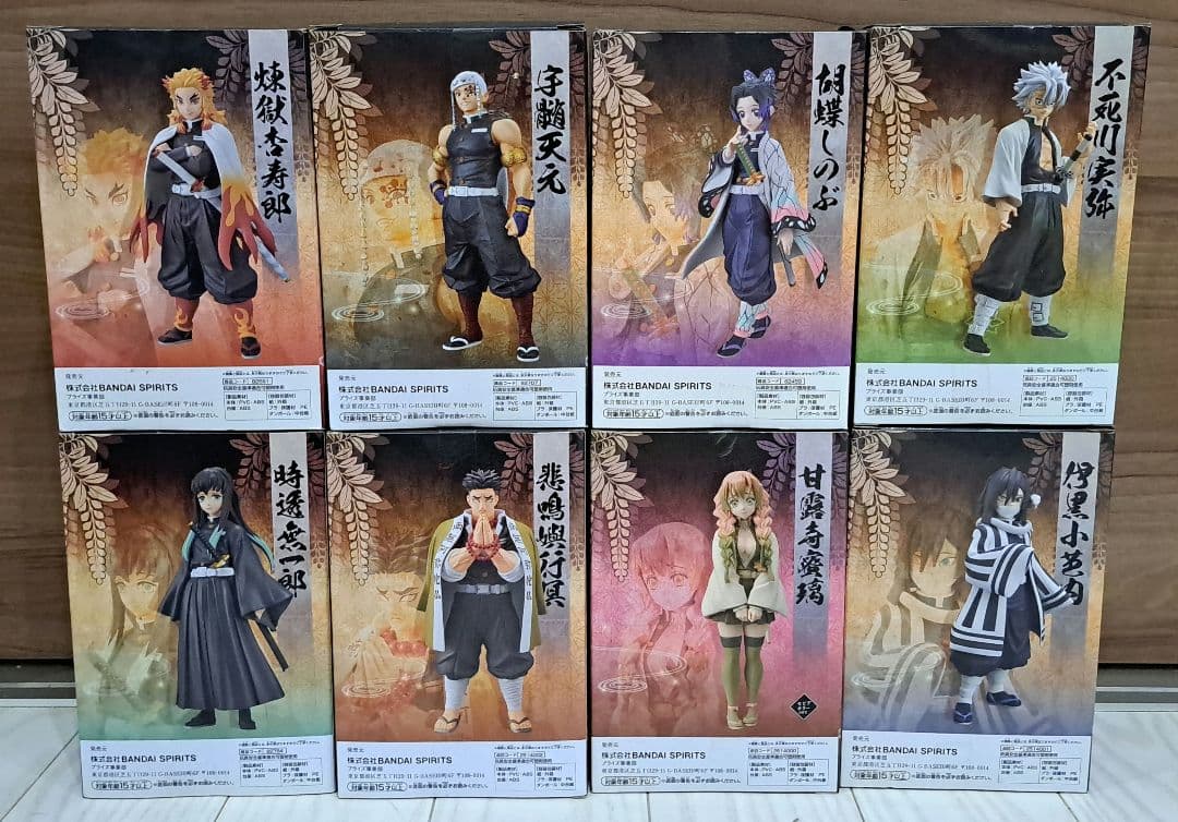 ミ*ニ様 鬼滅の刃 フィギュア 柱セット