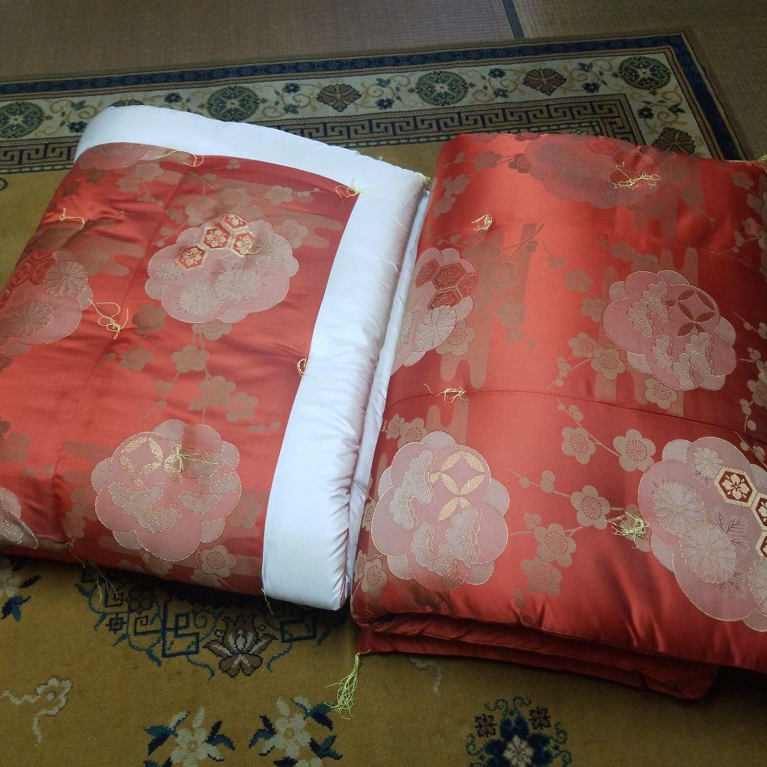 【未使用】どんす　高級布団　新品カバー付き