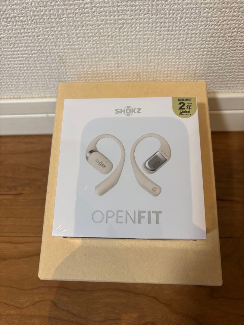 SHOKZ OPENFIT 骨伝導イヤホン 新品未使用　12月16購入　福袋