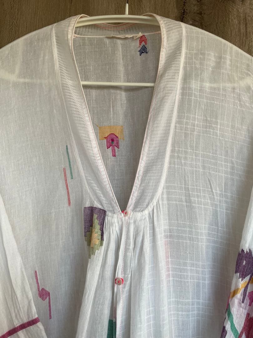 週末値下！【美品】injiri＊インジリ＊ミシンステッチ＊ワンピース