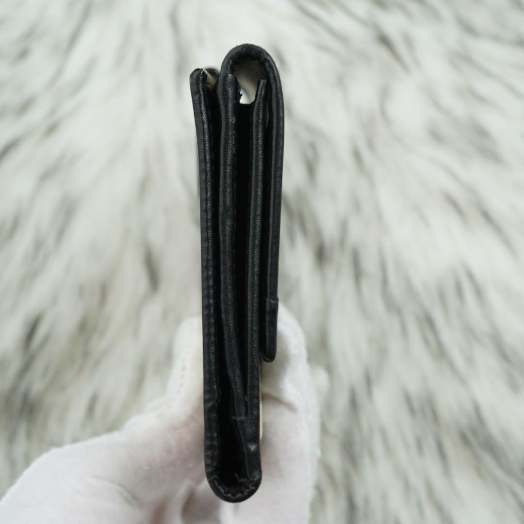 極美品　BURBERRY LONDON 長財布　ノバチェック　ブラック　人気