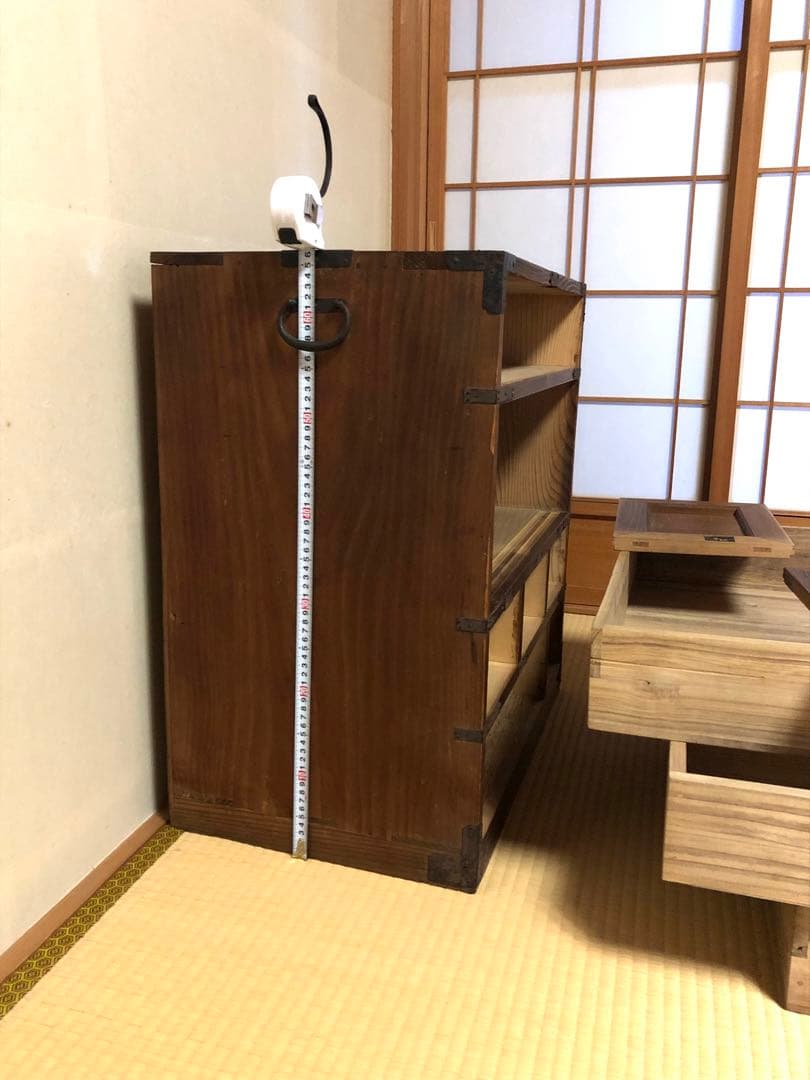 古い箪笥 ヴィンテージ 昭和レトロ 小物入れ 当時物 民芸品