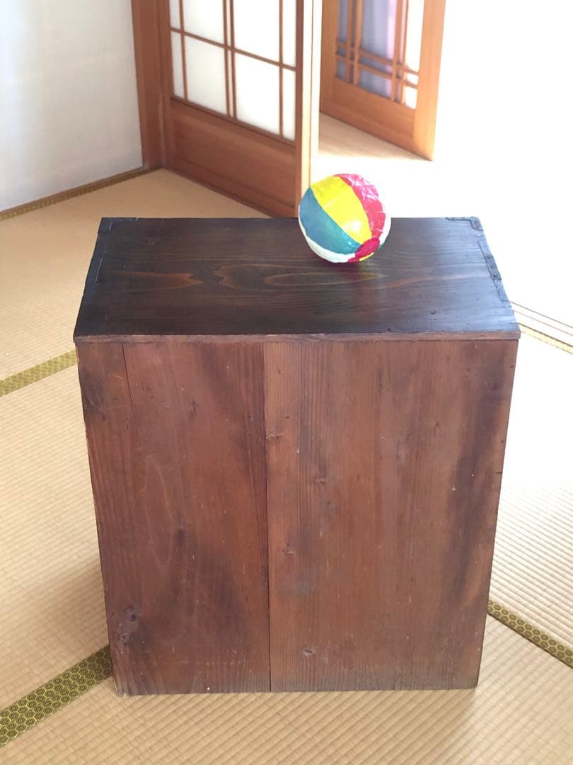 古い箪笥 ヴィンテージ 昭和レトロ 小物入れ 当時物 民芸品