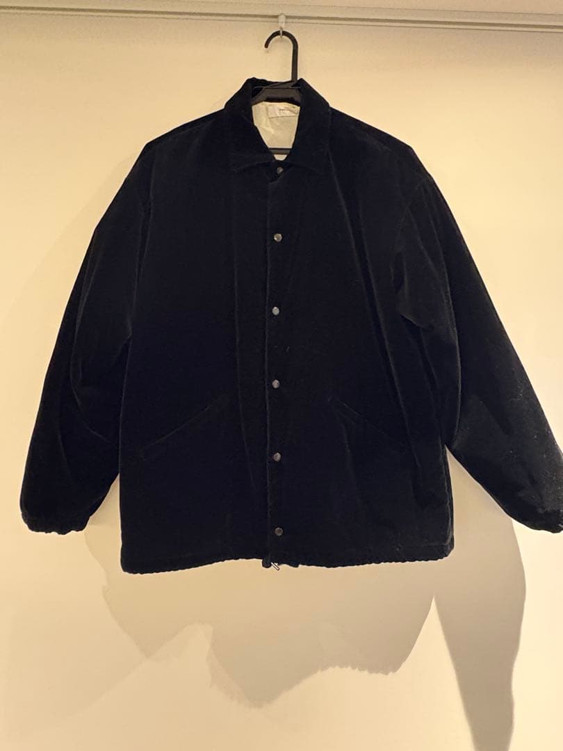 Graphpaper　グラフペーパー　ベロア　コーチジャケット　中綿入り