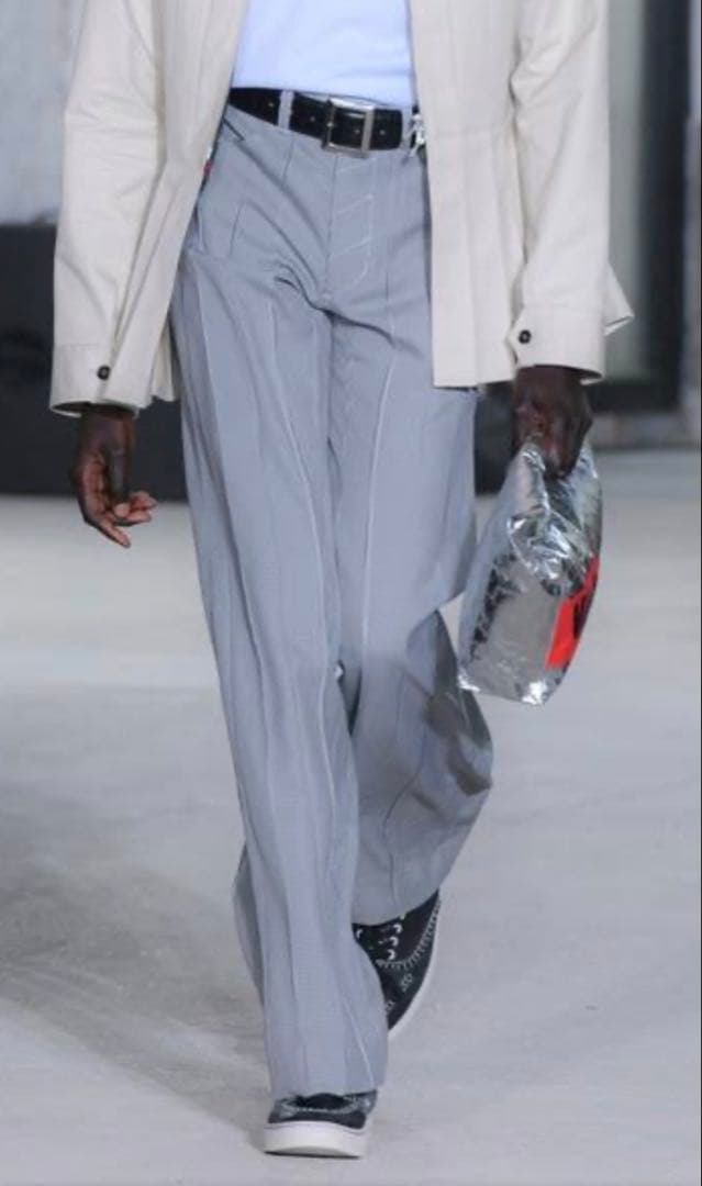 MASU プリーツパンツ25ss サイズ46