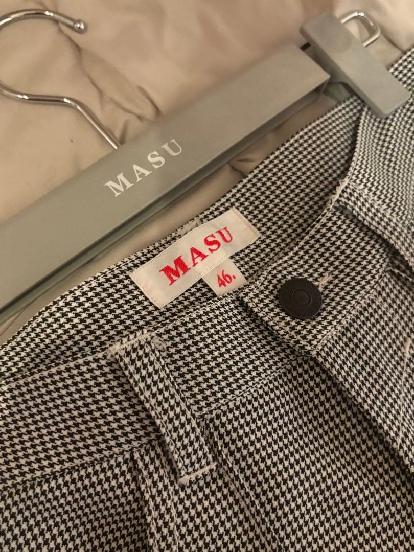 MASU プリーツパンツ25ss サイズ46