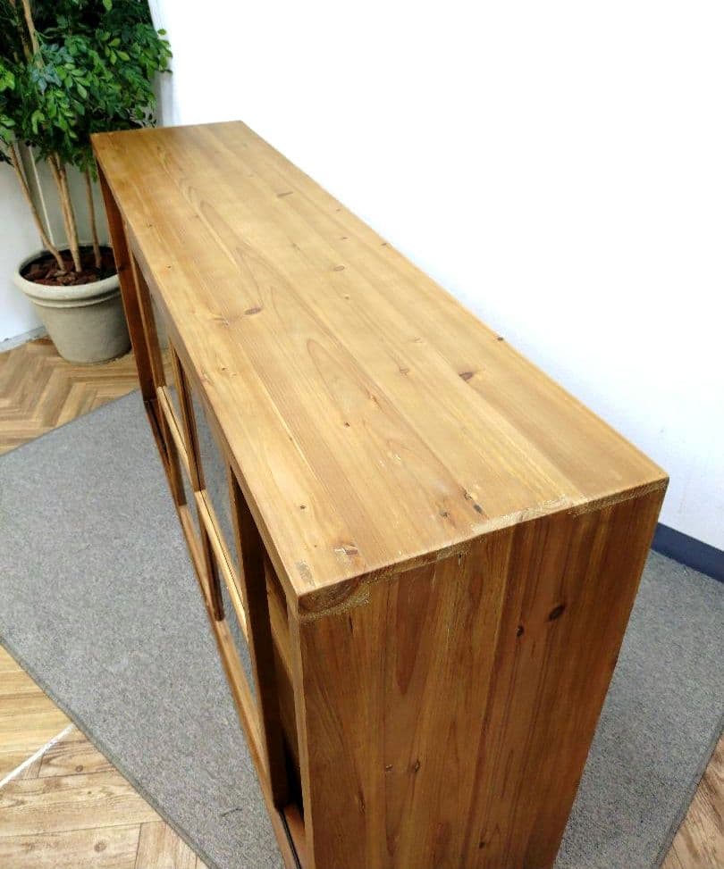 クラッシュゲート ノットアンティークス ハチス サイドキャビネット 1750