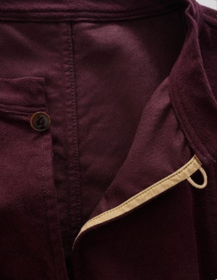 45R上質モールサージのストレッチワンピースゆったり暖か45100円新品同様