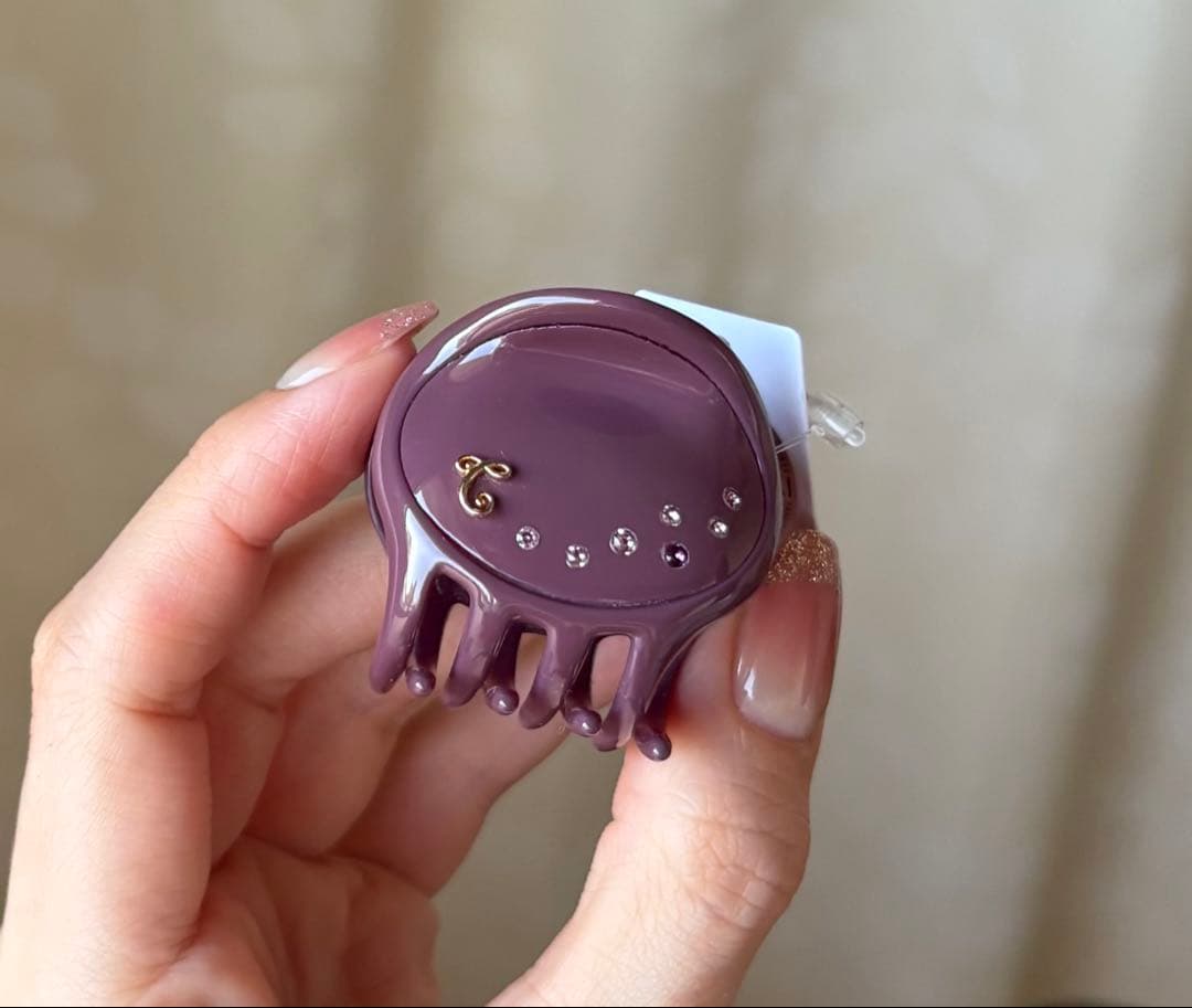 コンプレックスビズ ドロップクリップ (パープル)