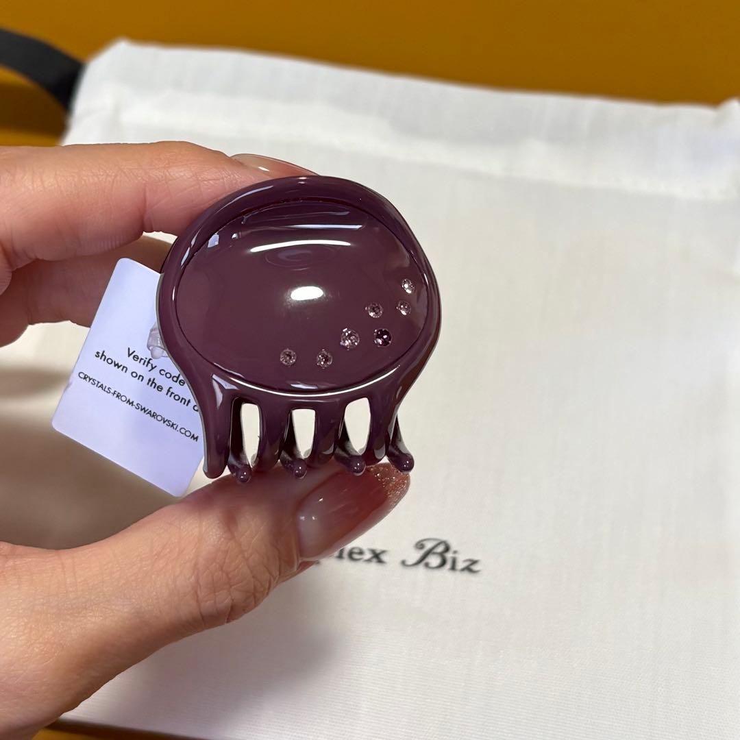 コンプレックスビズ ドロップクリップ (パープル)