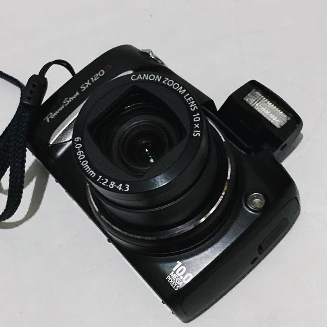 【美品】Canon PowerShot SX120 IS キヤノン デジカメ