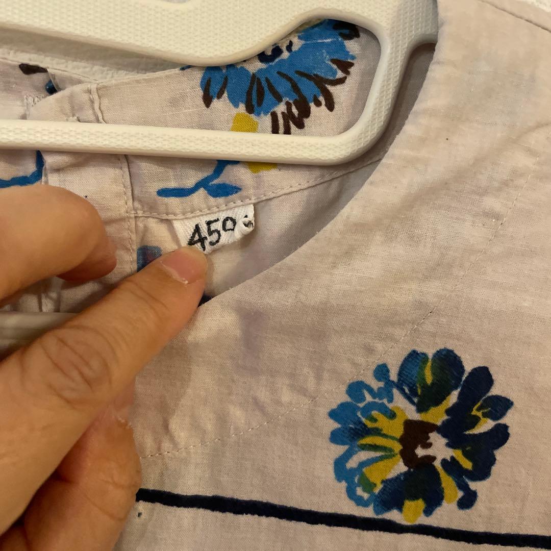 45R 花柄長袖トップス