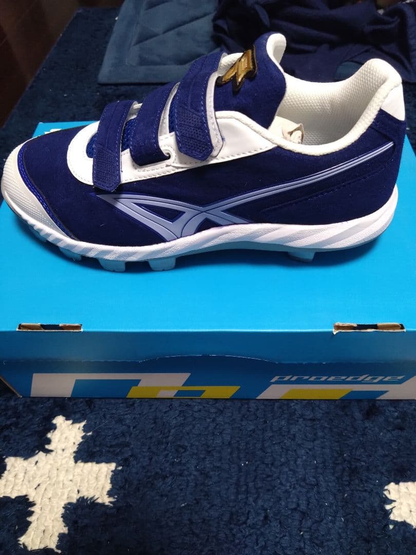 ハ*ネ様 SSK プロエッジ野球スパイクMC-VC-R ブルー/ホワイト 25.