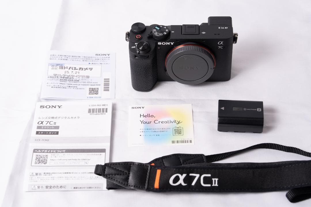 SONY α7CⅡ ミラーレスカメラ ブラック