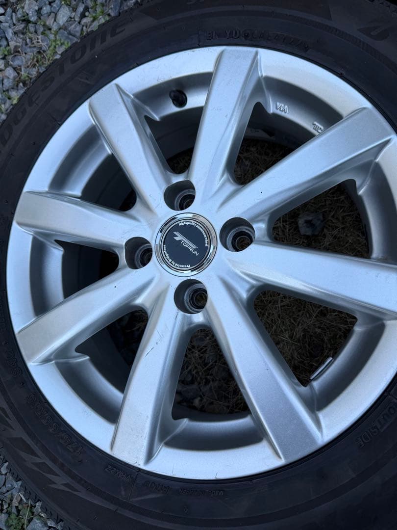 175/65R15 24年製あり　スタッドレスホイールセット　アクア等