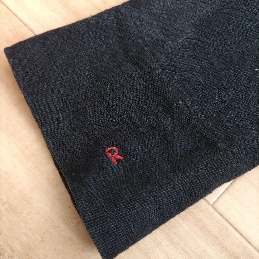 45R インディゴ染め　スウェットデニムジャケット　5 R刺繍入り　大きいサイズ