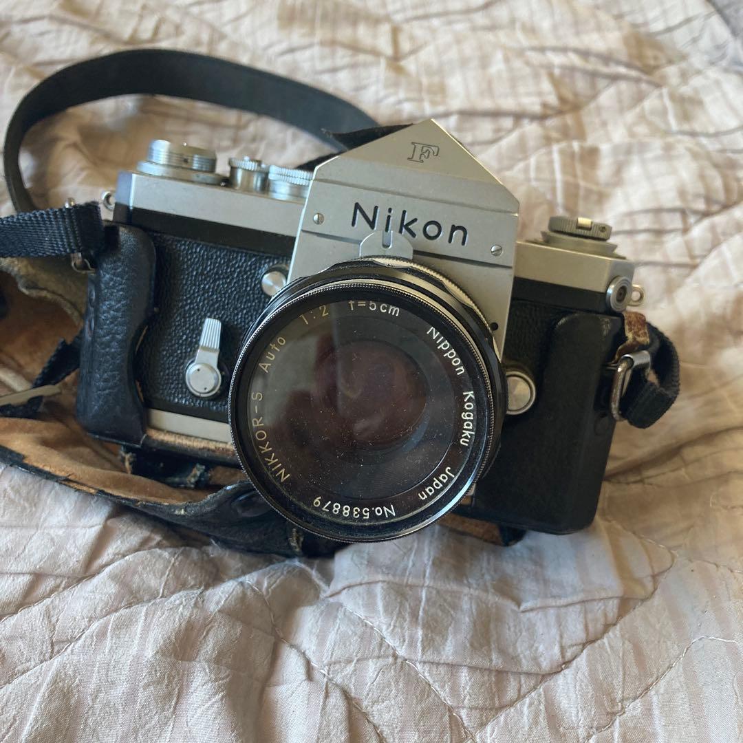 【当時物/初期モデル】NIKONニコン F アイレベル（Nikon F）カバー付