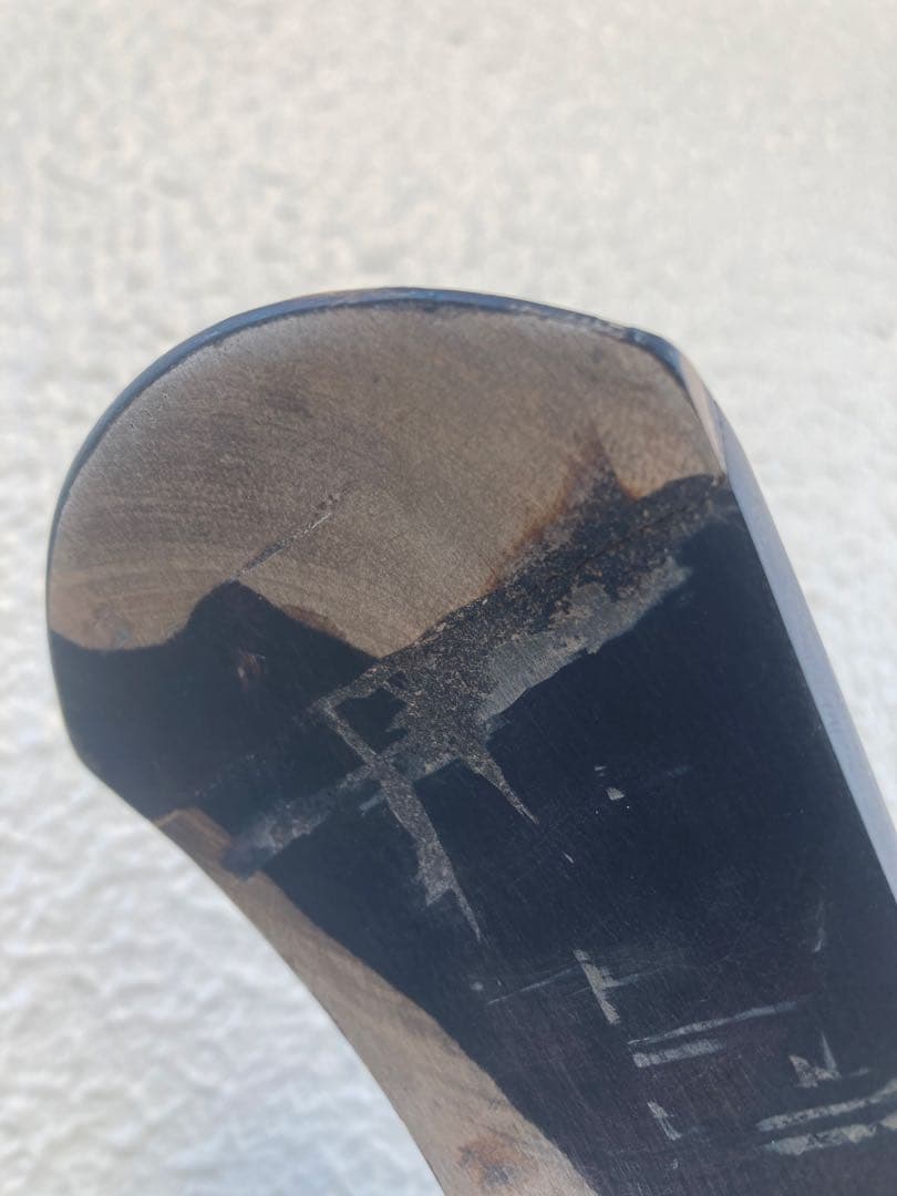 沖縄 三線 真壁 八重山 黒木 1960年作？ 本皮一枚張り エレキ